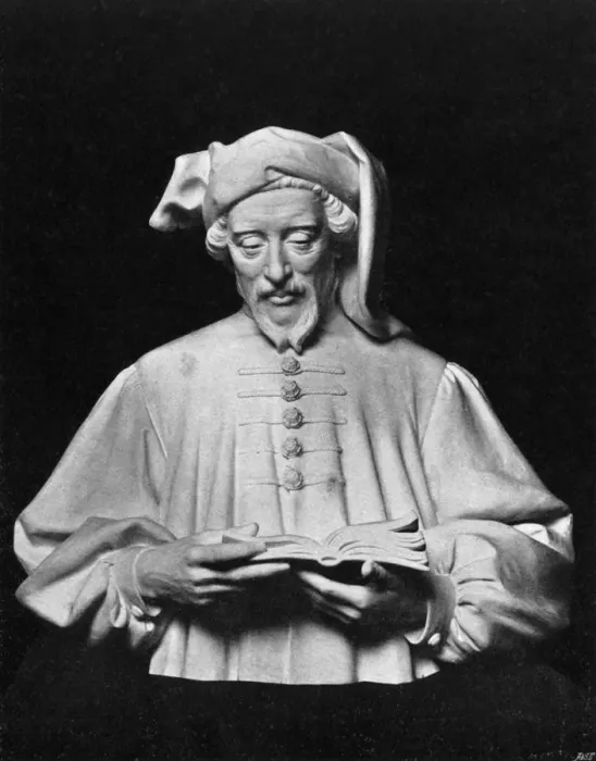 Framed Print : Geoffrey Chaucer, English author, poet, philosopher, bureaucrat, and diplomat, (1903). Artist: George Frampton Framed Print : Geoffrey Chaucer, English author, poet, philosopher, bureaucrat, and diplomat, (1903). Artist: George Frampton