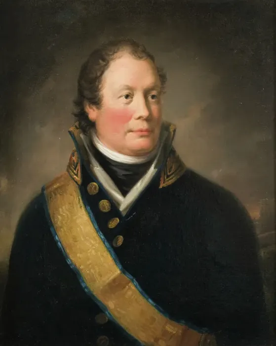 Framed Print : Georg Adlersparre, 1760-1835, Count, Major General, Cabinet Minister, 1809. Creator: Fredric Westin Framed Print : Georg Adlersparre, 1760-1835, Count, Major General, Cabinet Minister, 1809. Creator: Fredric Westin