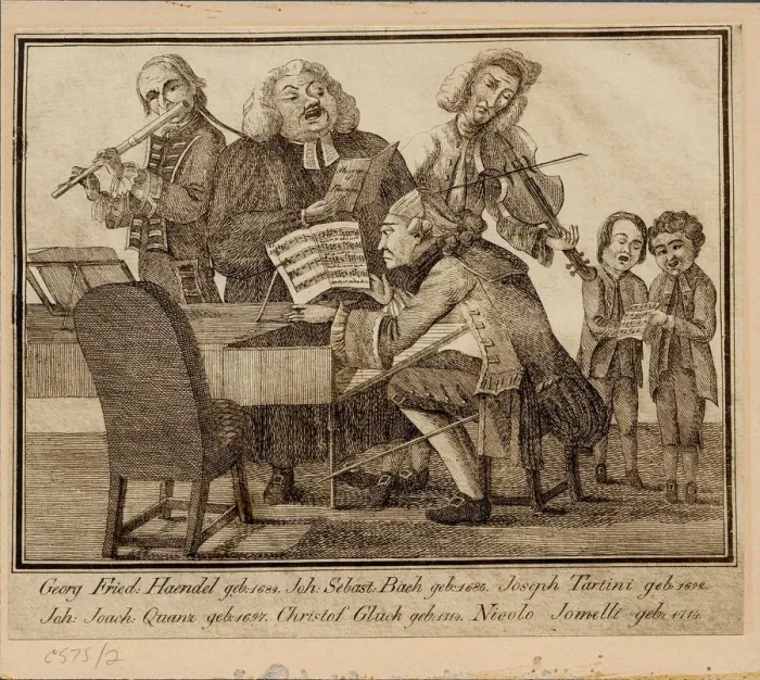 Framed Print : Georg Friedrich Haendel, Johann Sebastian Bach, Giuseppe Tartini, Johann Joachim Quantz Framed Print : Georg Friedrich Haendel, Johann Sebastian Bach, Giuseppe Tartini, Johann Joachim Quantz