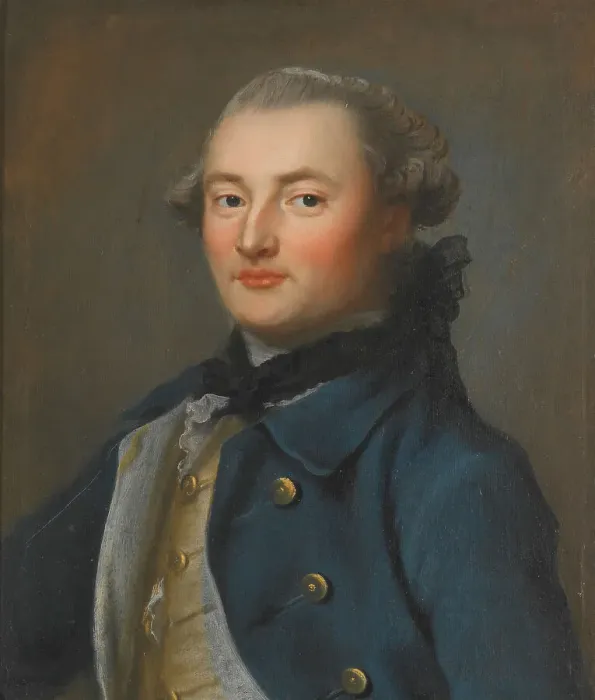 Framed Print : Georg Magnus Sprengtporten, 1740-1819, late 18th century. Creator: Carl Fredrich Brander Framed Print : Georg Magnus Sprengtporten, 1740-1819, late 18th century. Creator: Carl Fredrich Brander