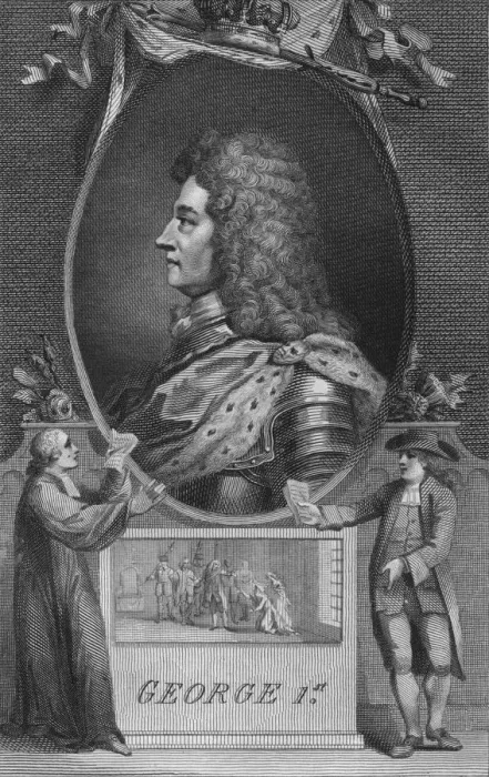 Framed Print : George 1st, 1790 Framed Print : George 1st, 1790