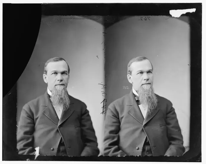 Framed Print : George A. Bagley of New York, 1865-1880. Creator: Unknown