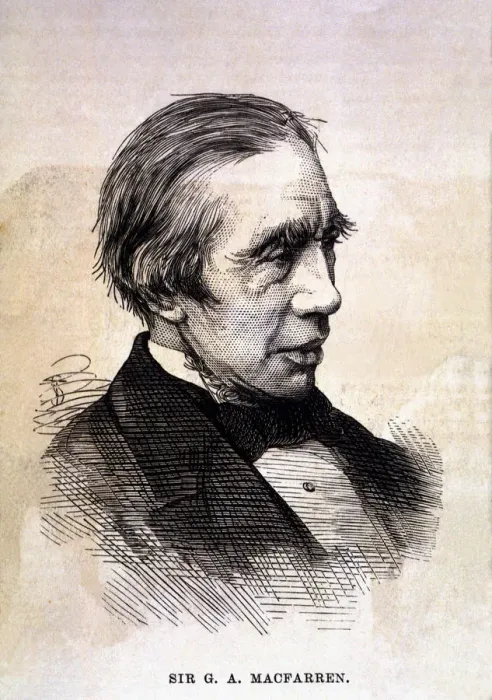 Framed Print : George Alexander MacFarren (1813-1887), British composer Framed Print : George Alexander MacFarren (1813-1887), British composer