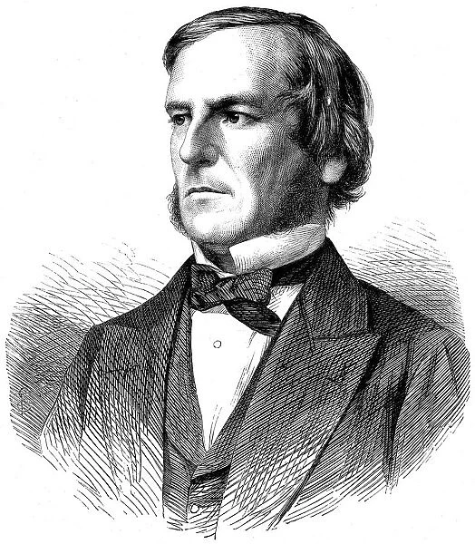 George Boole, English mathematician and logician, 1865