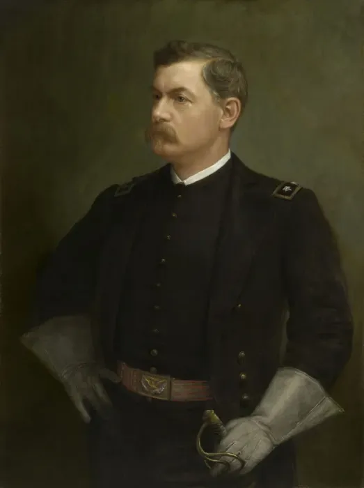 Framed Print : George Brinton McClellan, 1888. Creator: Julian Scott Framed Print : George Brinton McClellan, 1888. Creator: Julian Scott
