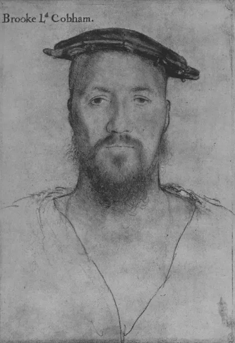 Framed Print : George Brooke, Lord of Cobham, c1532-1543 (1945). Artist: Hans Holbein the Younger Framed Print : George Brooke, Lord of Cobham, c1532-1543 (1945). Artist: Hans Holbein the Younger