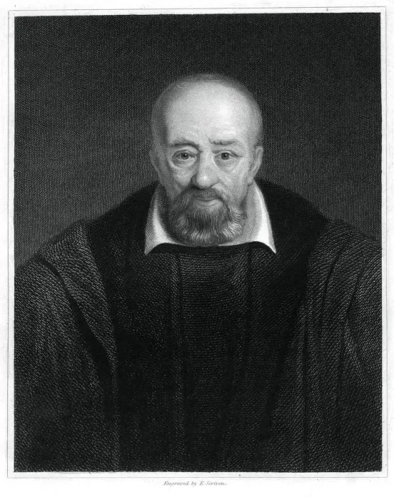Framed Print : George Buchanan, Scottish historian and humanist scholar, (1833). Artist: E Scriven Framed Print : George Buchanan, Scottish historian and humanist scholar, (1833). Artist: E Scriven