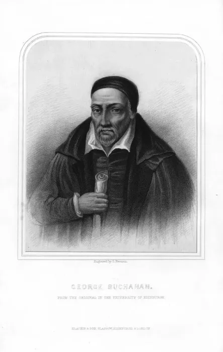 Framed Print : George Buchanan, Scottish historian and humanist scholar, (1870). Artist:s Freeman Framed Print : George Buchanan, Scottish historian and humanist scholar, (1870). Artist:s Freeman