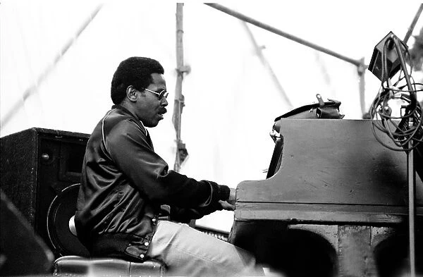 George Cables, Capital Jazz, Knebworth, Hertfordshire, July, 1981. Artist: Brian O Connor
