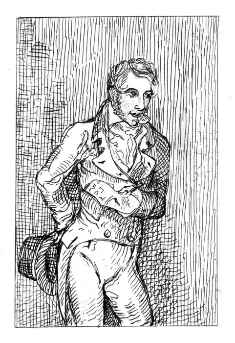 Framed Print : George Cruikshank (1792-1878), English caricaturist and book illustrator, 1811. Artist: George Cruikshank Framed Print : George Cruikshank (1792-1878), English caricaturist and book illustrator, 1811. Artist: George Cruikshank