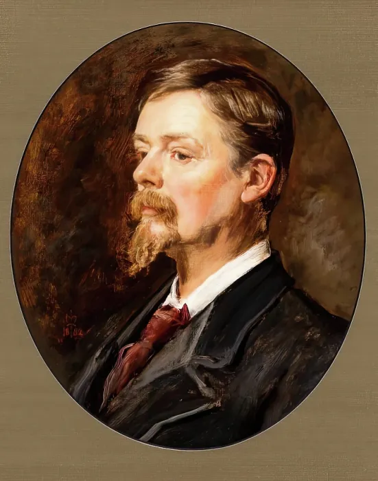 Framed Print : George du Maurier, 1882. Creator: John Everett Millais Framed Print : George du Maurier, 1882. Creator: John Everett Millais