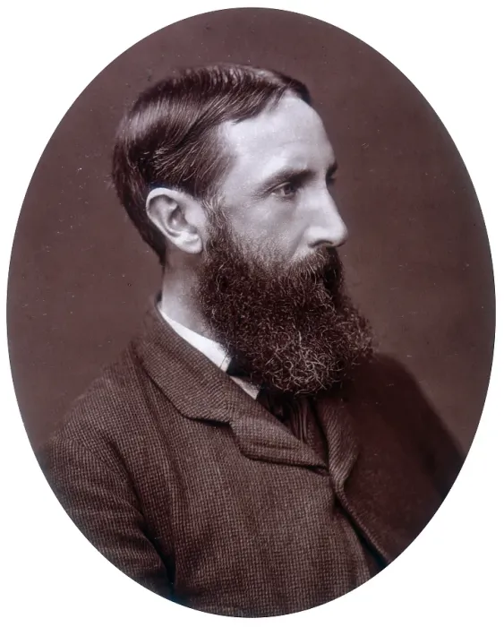 Framed Print : George Dunlop Leslie, artist and Royal Academician, 1882. Creator: Lock & Whitfield Framed Print : George Dunlop Leslie, artist and Royal Academician, 1882. Creator: Lock & Whitfield