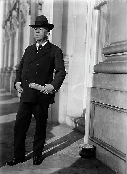 George Earle Chamberlain Sr. Senator From Oregon, 1918. Creator: Harris & Ewing. George Earle Chamberlain Sr. Senator From Oregon, 1918. Creator: Harris & Ewing