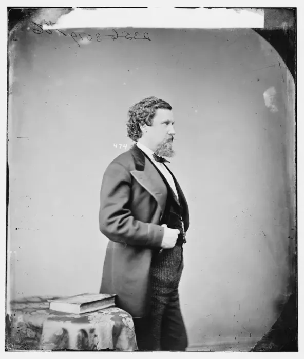 Framed Print : George Eliphaz Spencer of Alabama, between 1860 and 1875. Creator: Unknown Framed Print : George Eliphaz Spencer of Alabama, between 1860 and 1875. Creator: Unknown