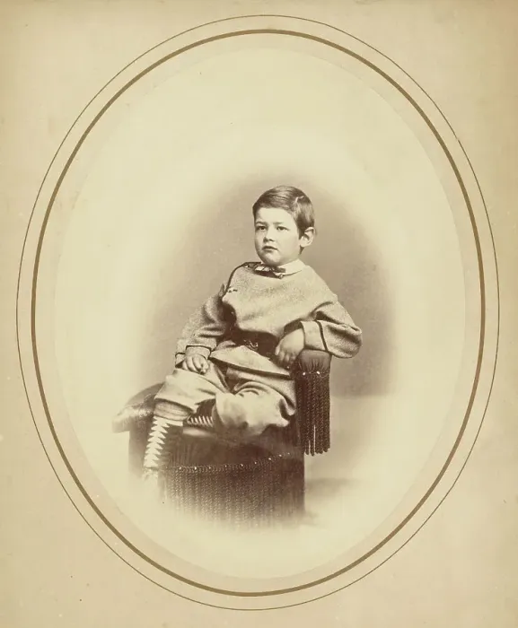 Framed Print : George Fauntleroy Davidson, May 1867. Creator: Frederick Gutekunst Framed Print : George Fauntleroy Davidson, May 1867. Creator: Frederick Gutekunst