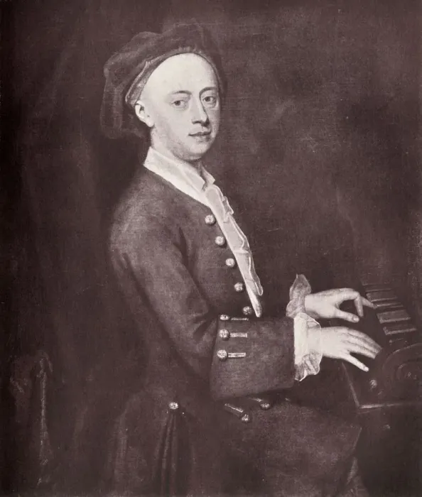 Framed Print : George Frederick Handel, c1720, (1919) Framed Print : George Frederick Handel, c1720, (1919)