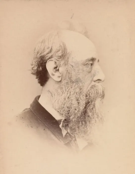 Framed Print : [George Frederick Watts], 1860s. Creator: John & Charles Watkins