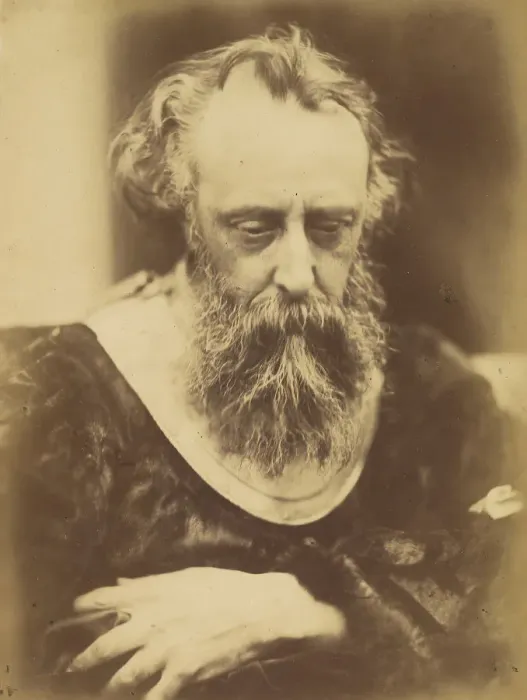Framed Print : George Frederick Watts, 1860s. Creator: David Wilkie Wynfield Framed Print : George Frederick Watts, 1860s. Creator: David Wilkie Wynfield