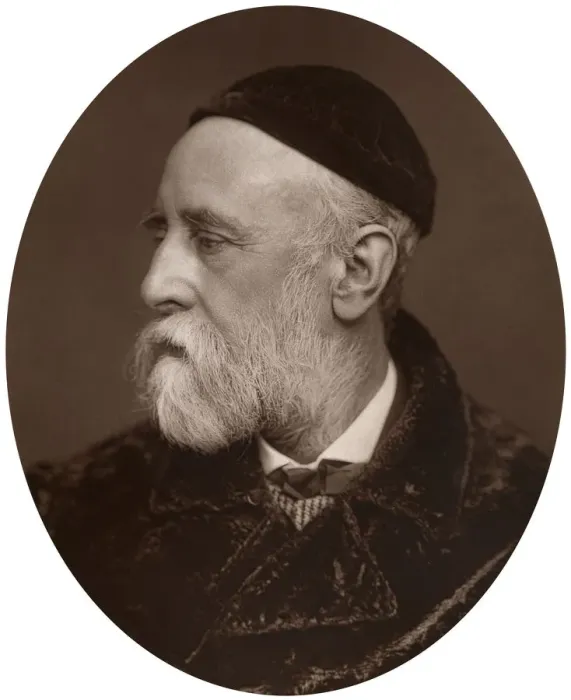 Framed Print : George Frederick Watts, artist and Royal Academician, 1882. Artist: Lock & Whitfield Framed Print : George Frederick Watts, artist and Royal Academician, 1882. Artist: Lock & Whitfield