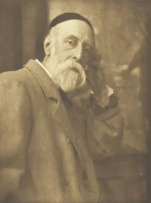 Framed Print : George Frederick Watts, R. A. c. 1893. Creator: Henry Herschel Hay Cameron Framed Print : George Frederick Watts, R. A. c. 1893. Creator: Henry Herschel Hay Cameron