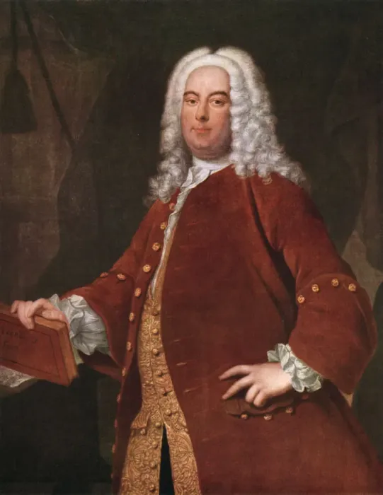 Framed Print : George Frideric Handel, (1685-1759), German composer, c1750s. Artist: Thomas Hudson Framed Print : George Frideric Handel, (1685-1759), German composer, c1750s. Artist: Thomas Hudson