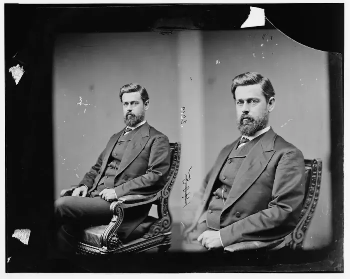 Framed Print : George Gorham, 1865-1880. Creator: Unknown Framed Print : George Gorham, 1865-1880. Creator: Unknown