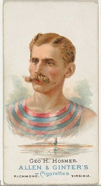 George H. Hosmer, Oarsman, from Worlds Champions, Series 1 (N28) for Allen &