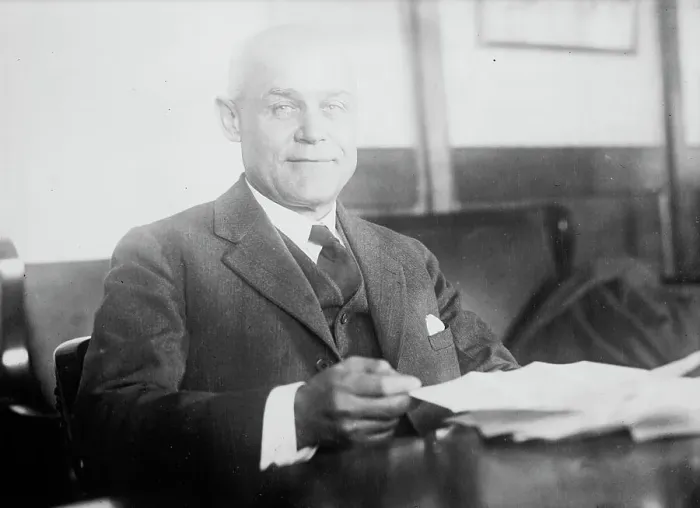 Framed Print : George Hannauer, between c1910 and c1915. Creator: Bain News Service Framed Print : George Hannauer, between c1910 and c1915. Creator: Bain News Service