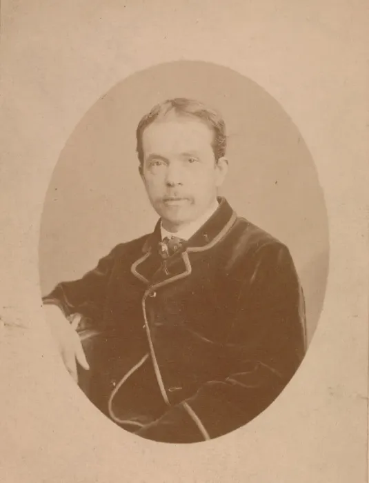 Framed Print : George Henry Boughton, 1860s. Creator: Oliver Francois Xavier Sarony Framed Print : George Henry Boughton, 1860s. Creator: Oliver Francois Xavier Sarony