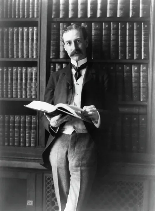 Framed Print : George Herbert Putnam, three-quarter-length portrait... c1900. Creator: Frances Benjamin Johnston Framed Print : George Herbert Putnam, three-quarter-length portrait... c1900. Creator: Frances Benjamin Johnston