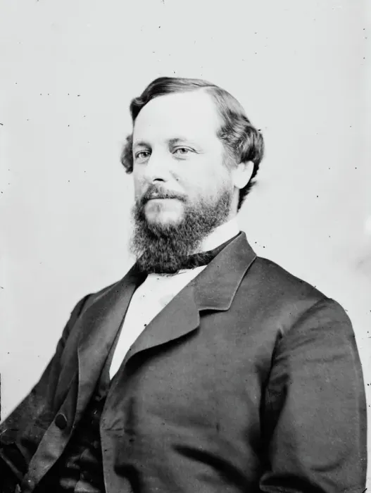 Framed Print : George Hunt Pendleton of Ohio, between 1855 and 1865. Creator: Unknown Framed Print : George Hunt Pendleton of Ohio, between 1855 and 1865. Creator: Unknown