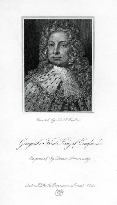 Framed Print : George I, King of England, (1823). Artist: Cosmo Armstrong Framed Print : George I, King of England, (1823). Artist: Cosmo Armstrong