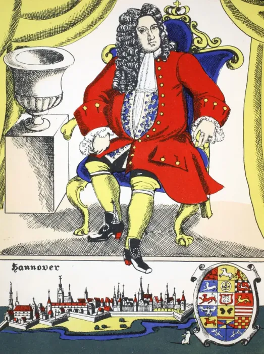 Framed Print : George I, King of Great Britain and Ireland from 1714, (1932) Framed Print : George I, King of Great Britain and Ireland from 1714, (1932)