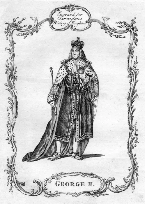 Framed Print : George II of Great Britain Framed Print : George II of Great Britain