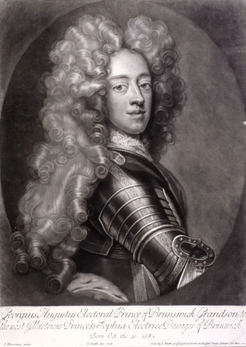Framed Print : George II, King of Great Britain, 1706. Artist: Joseph Smith Framed Print : George II, King of Great Britain, 1706. Artist: Joseph Smith