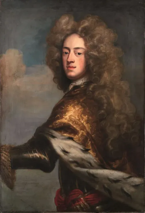 Framed Print : George II as Prince of Wales. Artist: Hirschmann, Johann Leonhard (1672-1750) Framed Print : George II as Prince of Wales. Artist: Hirschmann, Johann Leonhard (1672-1750)