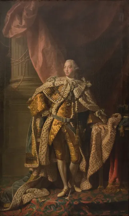 Framed Print : George III of England, 1765-1766. Creator: Allan Ramsay