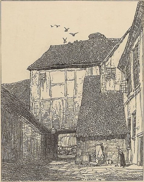 The George Inn, Beaconsfield, 1908. Creator: Frederick Landseer Maur Griggs