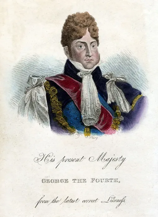 Framed Print : George IV (1762-1830), King of Great Britain and Ireland from 1820 Framed Print : George IV (1762-1830), King of Great Britain and Ireland from 1820