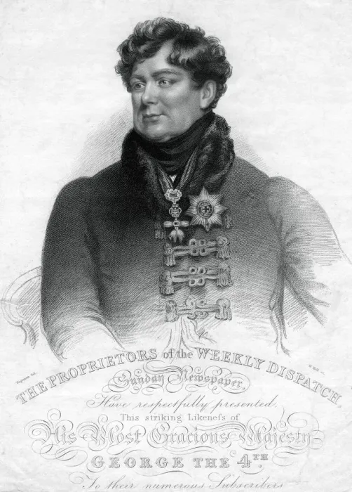 Framed Print : George IV, King of the United Kingdom and Hanover, 19th century. Artist: W Holl Framed Print : George IV, King of the United Kingdom and Hanover, 19th century. Artist: W Holl