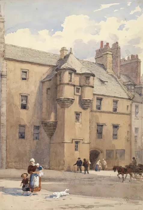 Framed Print : George Jamesone's House, 1886. Creator: John Mitchell. George Jamesone's House, 1886. Creator: John Mitchell Framed Print : George Jamesone's House, 1886. Creator: John Mitchell. George Jamesone's House, 1886. Creator: John Mitchell