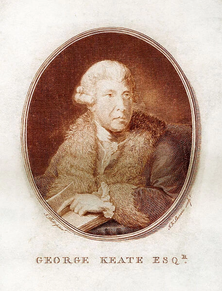 George Keate, author, painter and friend of Voltaire, 1781. Artist: John Keyse Sherwin