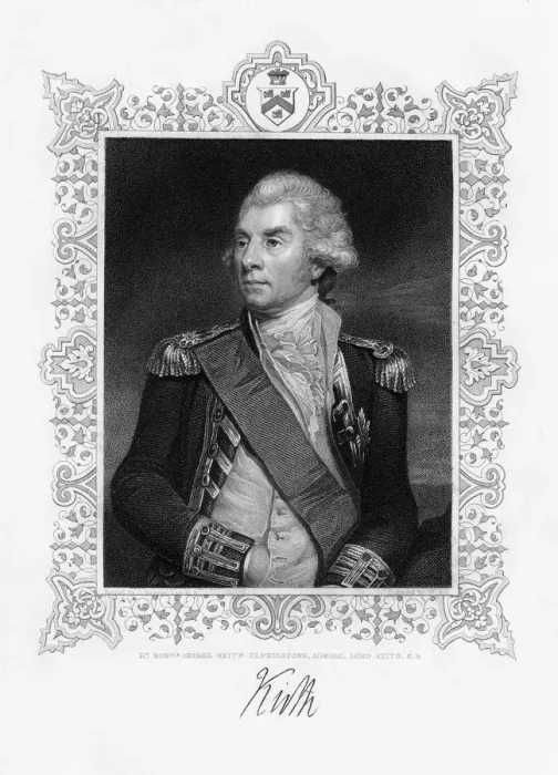Framed Print : George Keith Elphinstone, 1st Viscount Keith, British admiral, 19th century. Artist: W Holl Framed Print : George Keith Elphinstone, 1st Viscount Keith, British admiral, 19th century. Artist: W Holl