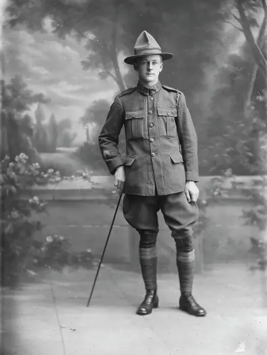 Framed Print : George Mackay Scott, 1918. Creator: Berry & Co Framed Print : George Mackay Scott, 1918. Creator: Berry & Co