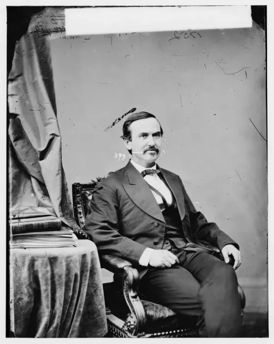Framed Print : George Madison Adams of Kentucky, between 1860 and 1875. Creator: Unknown Framed Print : George Madison Adams of Kentucky, between 1860 and 1875. Creator: Unknown