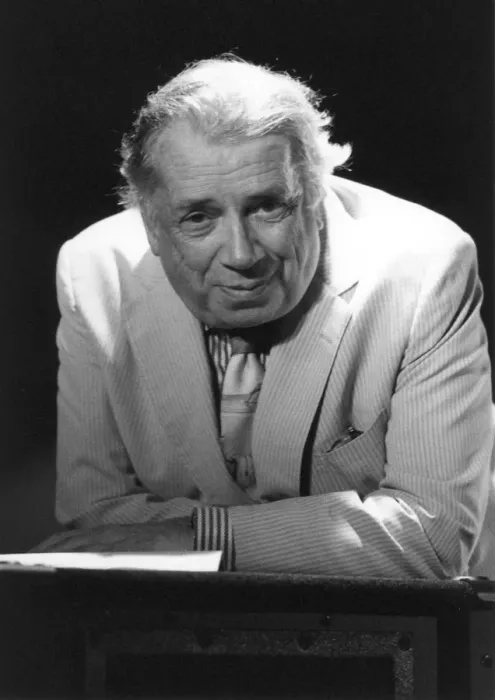 Framed Print : George Melly, Soho Jazz Festival, London, 1993. Creator: Brian Foskett Framed Print : George Melly, Soho Jazz Festival, London, 1993. Creator: Brian Foskett