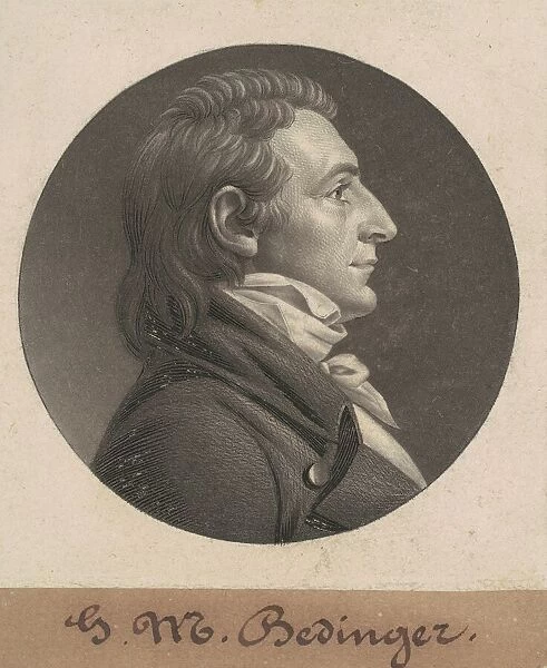 George Michael Bedinger, 1806. Creator: Charles Balthazar Julien Fé