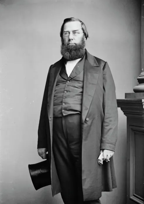 Framed Print : George Perkins Marsh of Vermont, between 1855 and 1865. Creator: Unknown Framed Print : George Perkins Marsh of Vermont, between 1855 and 1865. Creator: Unknown