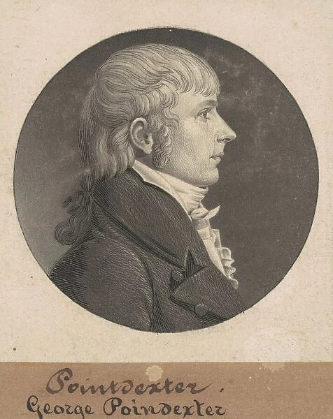 George Poindexter, 1808. Creator: Charles Balthazar Julien Fevret de Saint-Mé
