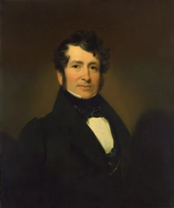 Framed Print : George Pope Morris, c. 1836. Creator: Henry Inman Framed Print : George Pope Morris, c. 1836. Creator: Henry Inman